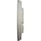 Ekena Millwork Odessa Ceiling Medallion (Fits Canopies up to 2 1/2"), 7 1/2"OD x 1 1/8"P, Pot of Cream Crackle CM07ODPCC - alternate 2